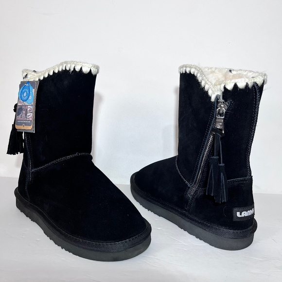 Lamo Luna Water Resistant Suede Winter Boots - Picture 1 of 6